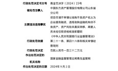 长安汽车金融因附加贷发放审核不审慎等违规被罚90万元 两位责任人被警告