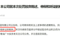 证监会：将从严从快查处各类造假行为