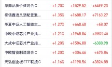 CPO概念活跃，多只有相关布局的基金今日涨超2%