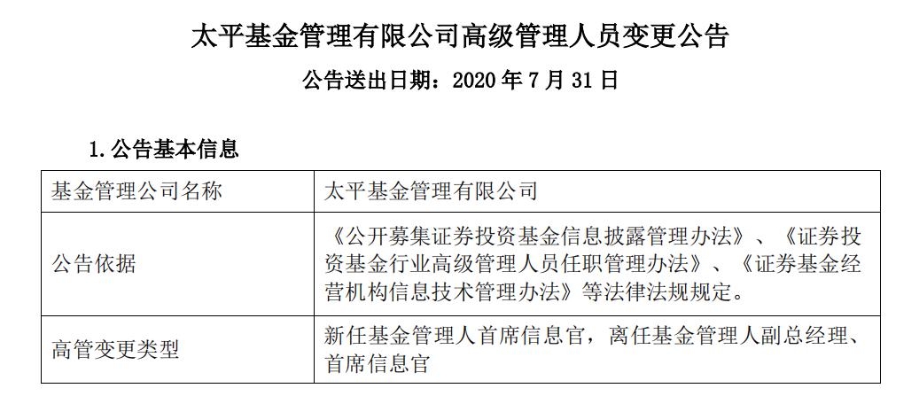 太平基金曹琦：深入学习贯彻党的二十届三中全会精神，积极践行金融工作的政治性和人民性