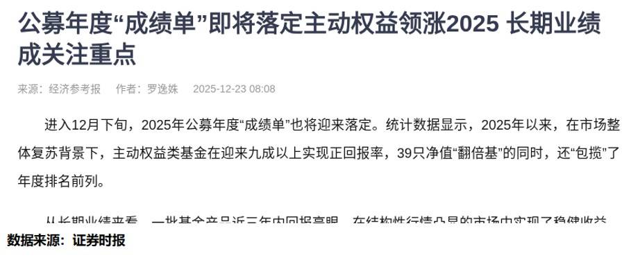 北交所主题基金首尾业绩差拉大；多只基金提前结募